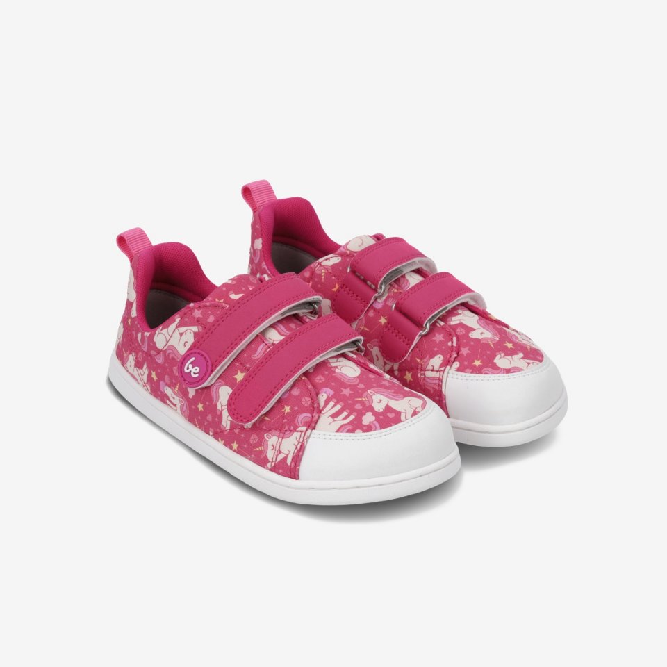 Detské barefoot tenisky Be Lenka Canvi Kids - Unicorn