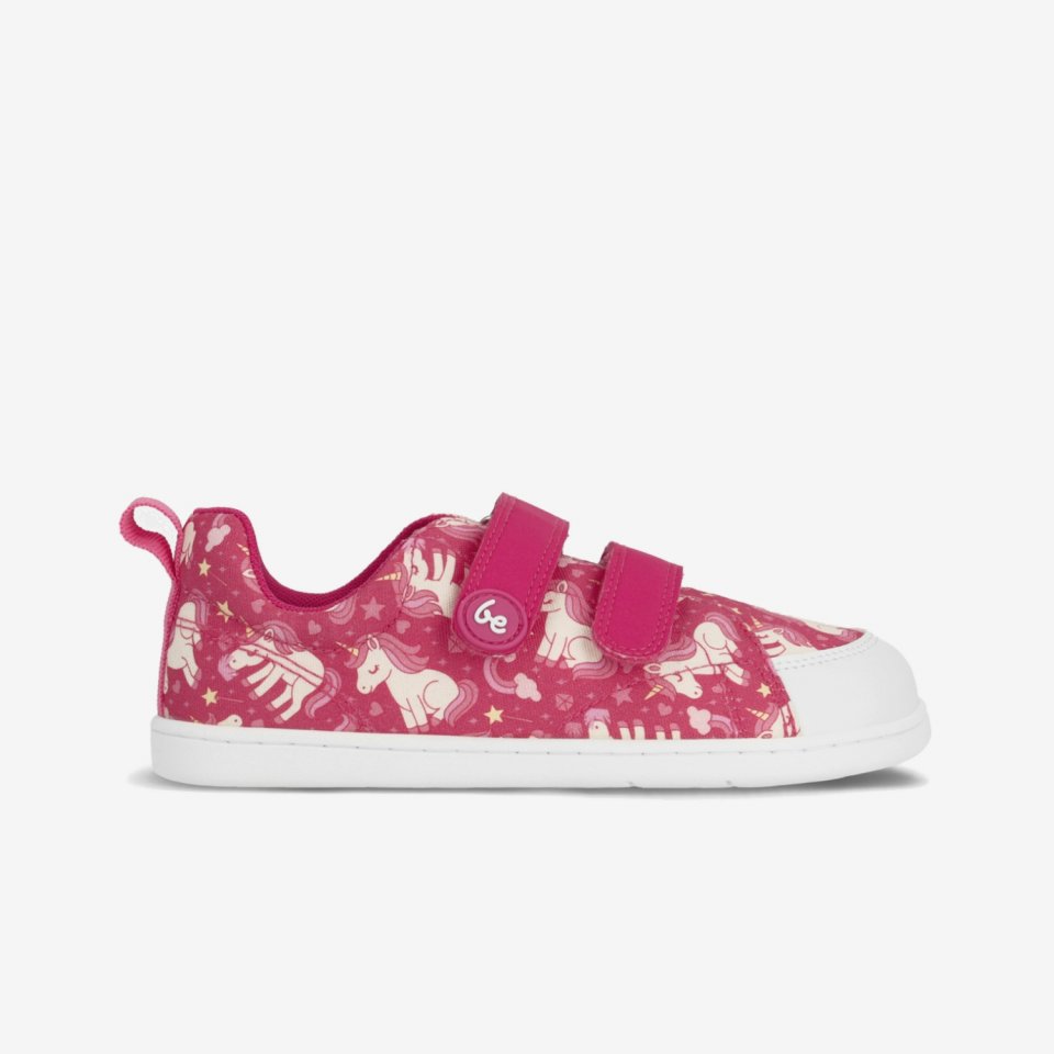 Kids barefoot sneakers Be Lenka Canvi Kids - Unicorn