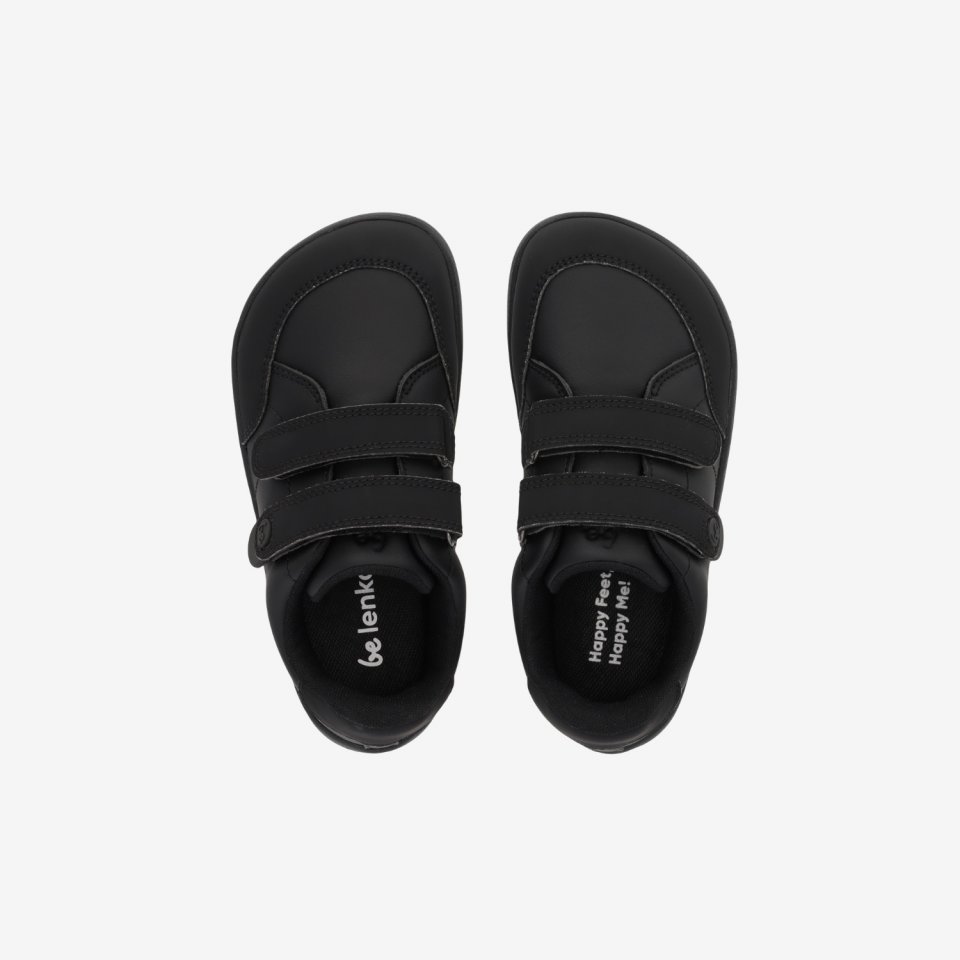 Kids barefoot sneakers Be Lenka Energise Kids - All Black