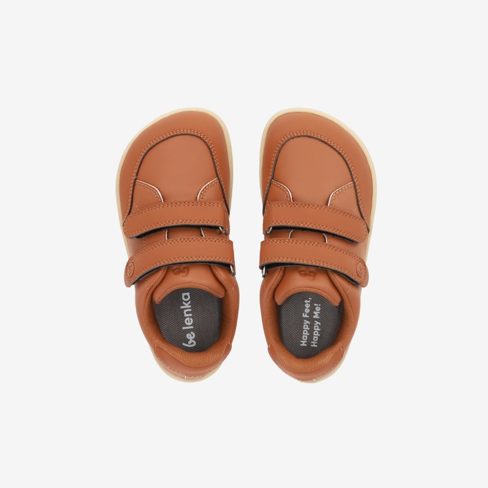 Dětské barefoot tenisky Be Lenka Energise Kids - Brown