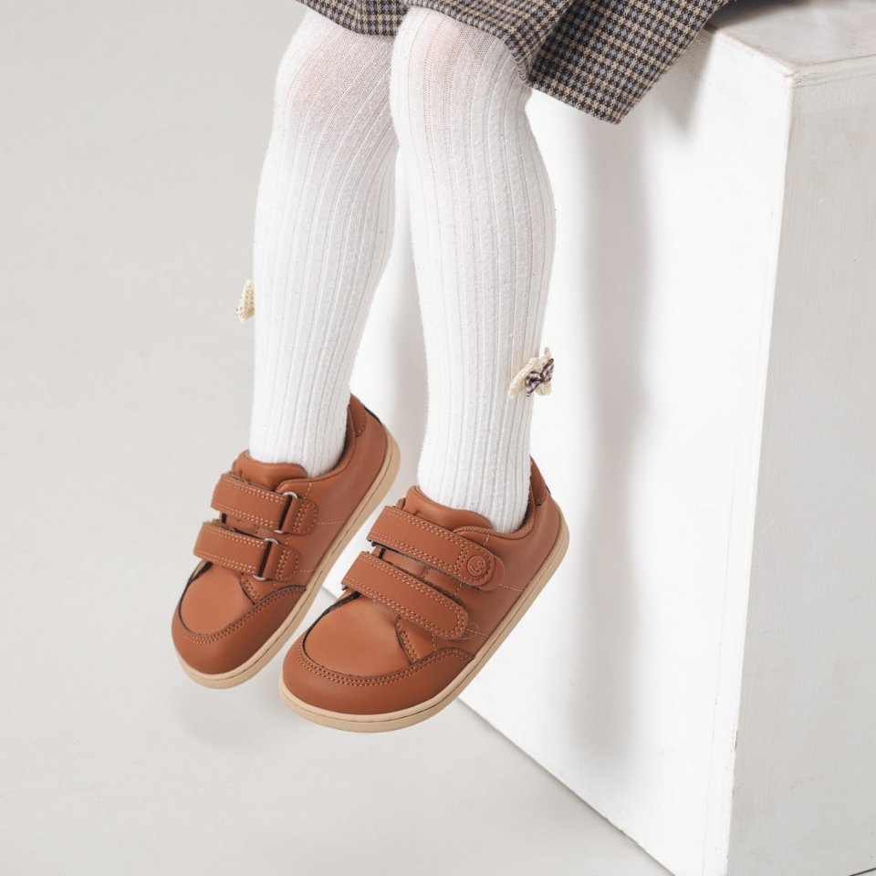 Dětské barefoot tenisky Be Lenka Energise Kids - Brown