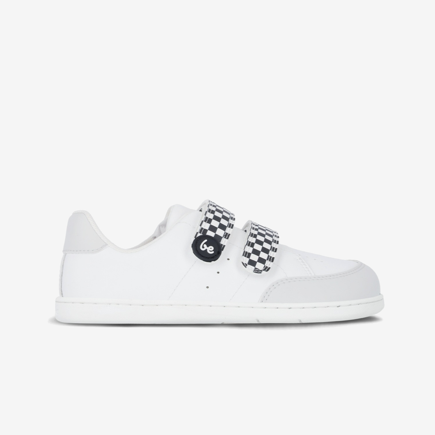 Be Lenka Kids barefoot sneakers Be Lenka Energise Kids in White & Checkerboard and White & Multicolour, barefoot shoe