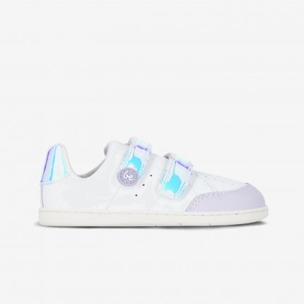 Dětské barefoot tenisky Be Lenka Energise Preschool - White & Iridescent