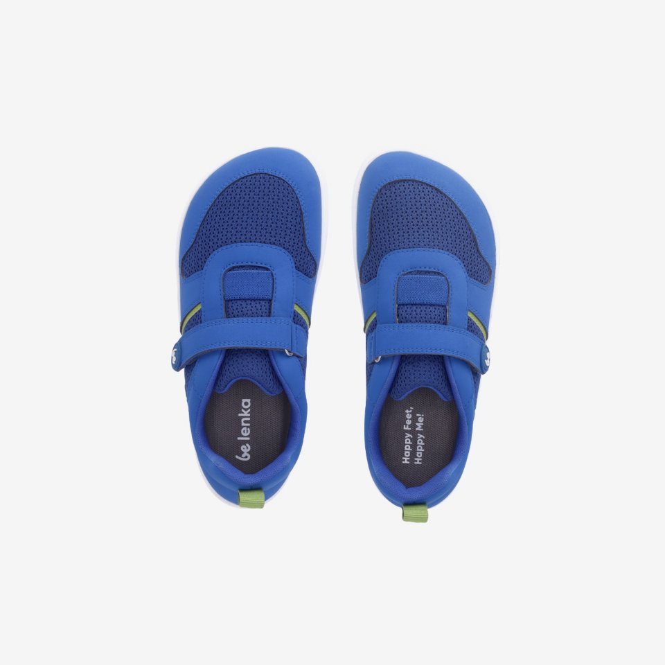 Barefoot scarpe sportive bambini Be Lenka Glade Kids - Blue & Green
