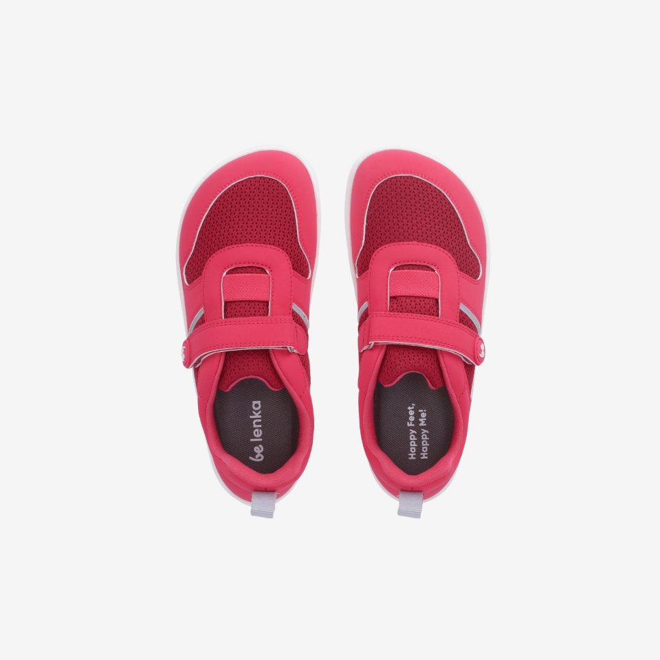 Baskets enfants barefoot Be Lenka Glade Preschool - Dark Pink