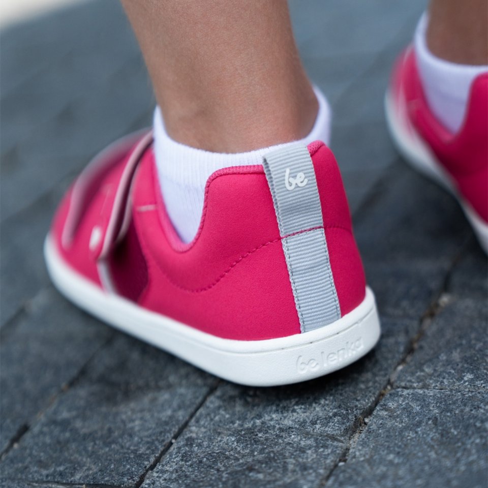 Baskets enfants barefoot Be Lenka Glade Preschool - Dark Pink