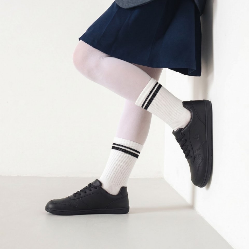 Kids barefoot sneakers Be Lenka Scoot Junior - All Black