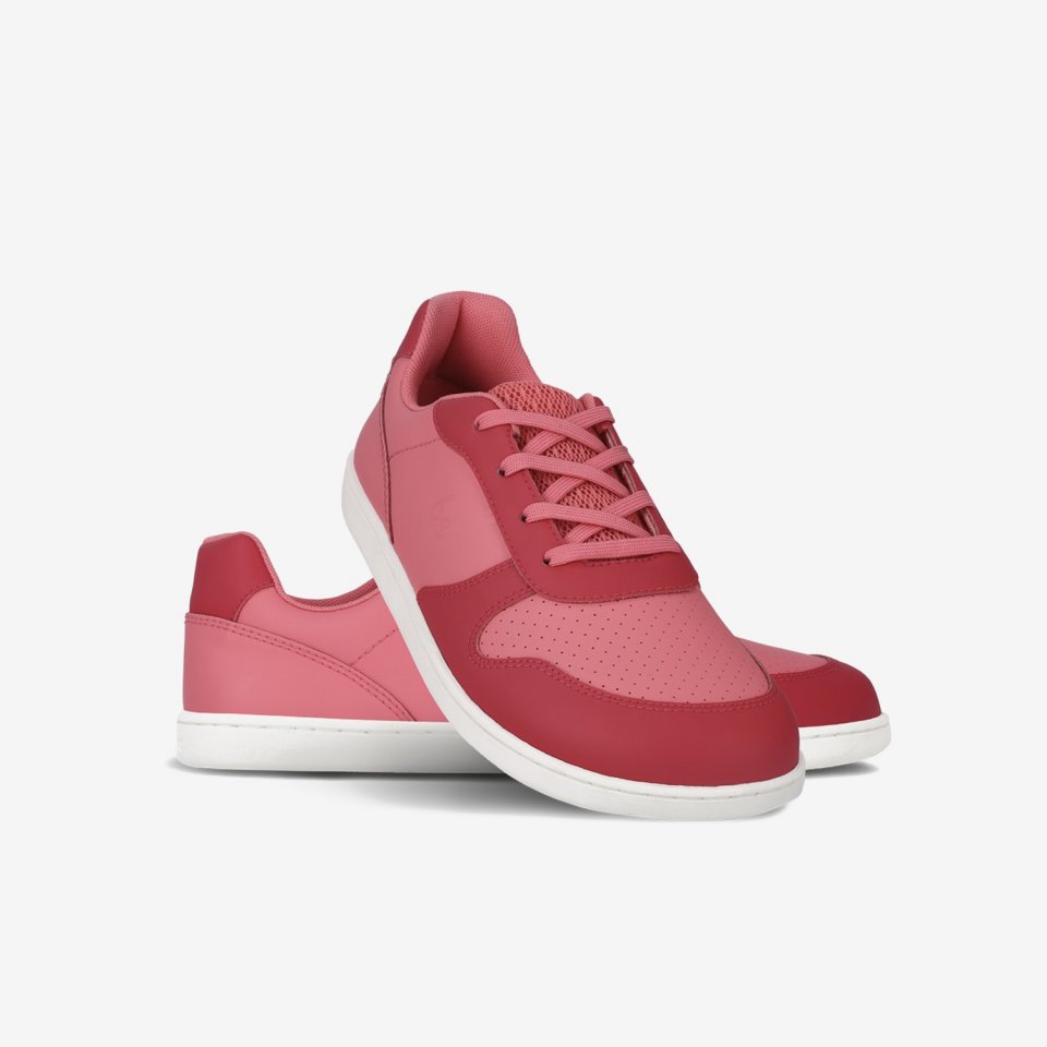 Barefoot zapatillas de niños Be Lenka Scoot Junior - Light & Dark Pink