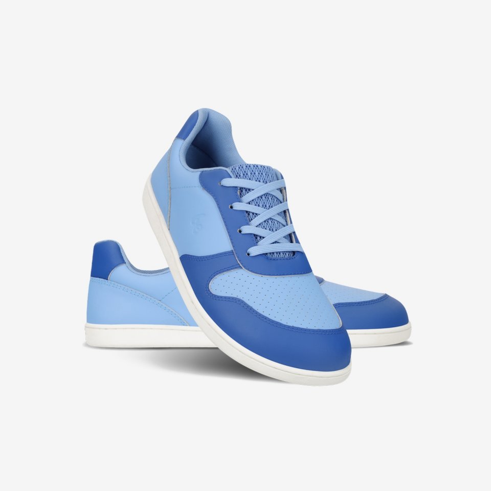 Barefoot scarpe sportive bambini Be Lenka Scoot Junior - Light & Royale Blue
