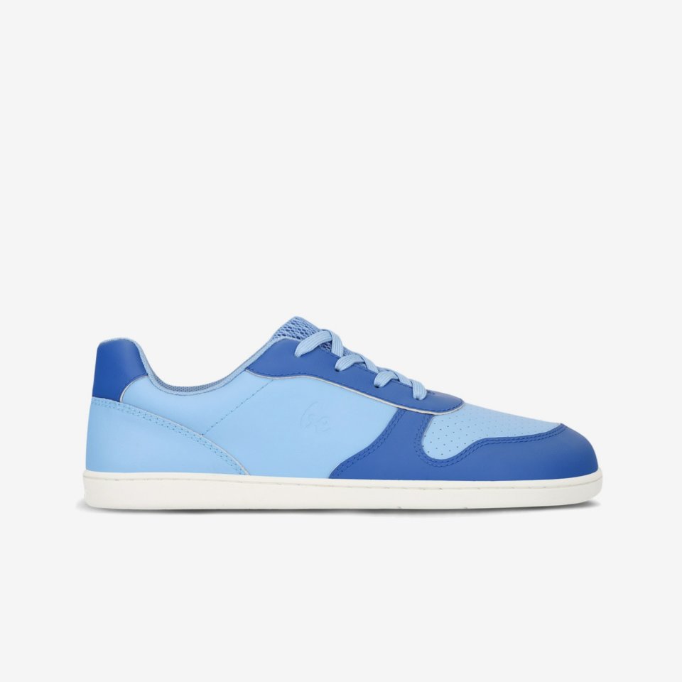 Kids barefoot sneakers Be Lenka Scoot Junior - Light & Royale Blue