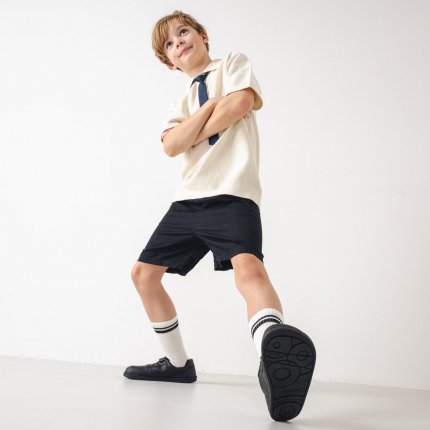 Kids barefoot sneakers Be Lenka Scoot Kids - All Black