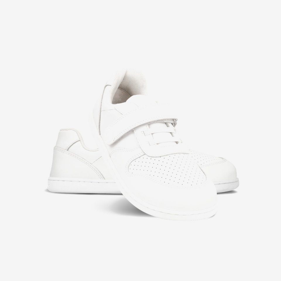 Kids barefoot sneakers Be Lenka Scoot Kids - All White