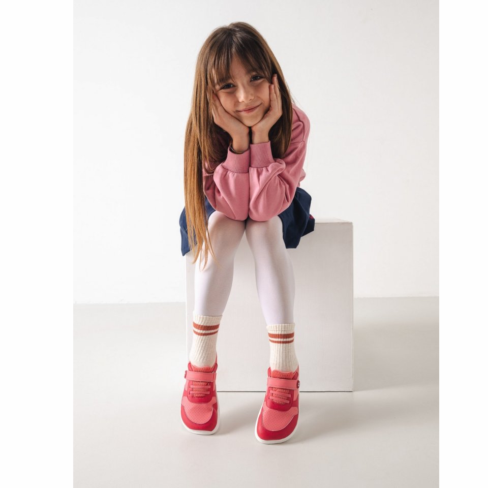 Gyermek Barefoot tornacipők Be Lenka Scoot Kids - Light & Dark Pink
