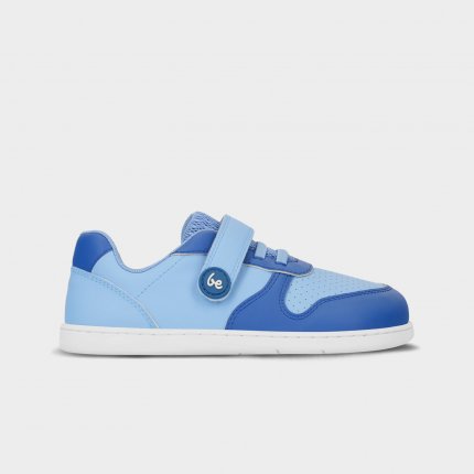 Kids barefoot sneakers Be Lenka Scoot Kids - Light & Royale Blue