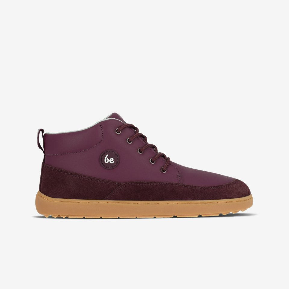 Detské barefoot topánky Be Lenka Elio Junior - Berry