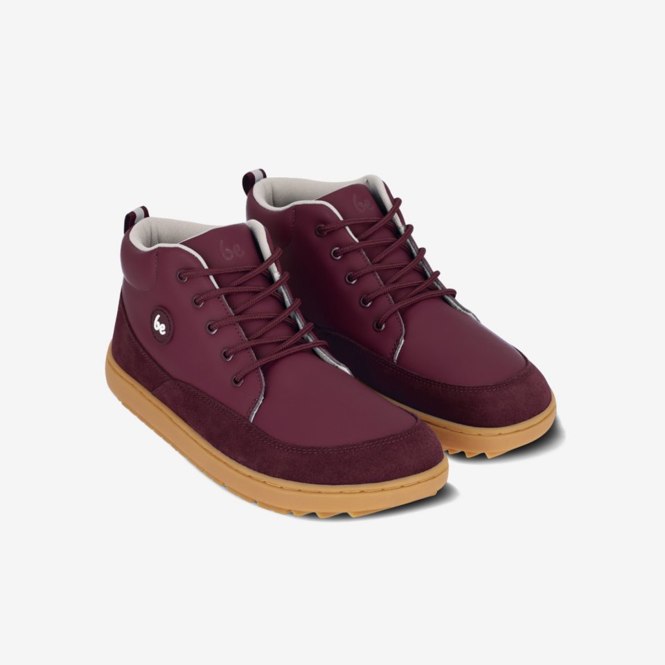 Detské barefoot topánky Be Lenka Elio Junior - Berry