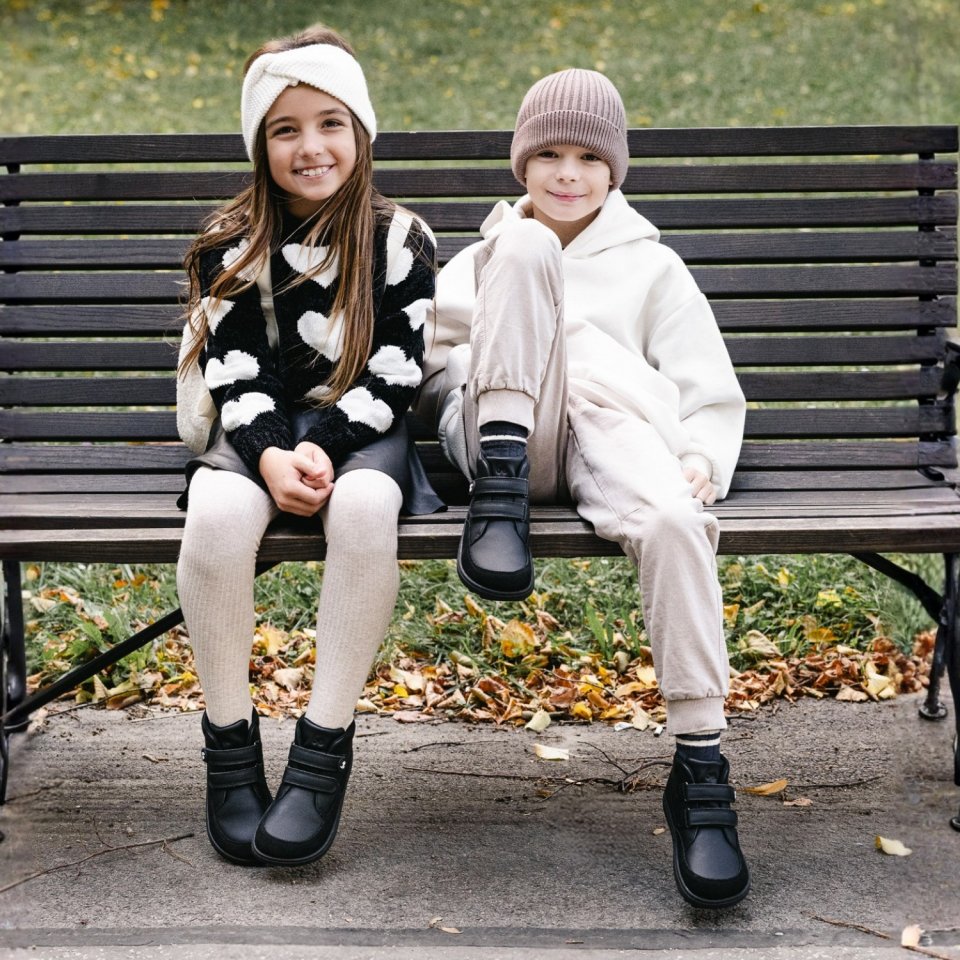 Barefoot bambini scarpe Be Lenka Elio Kids - All Black