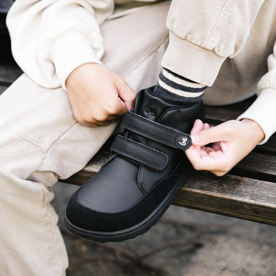 Barefoot bambini scarpe Be Lenka Elio Kids - All Black