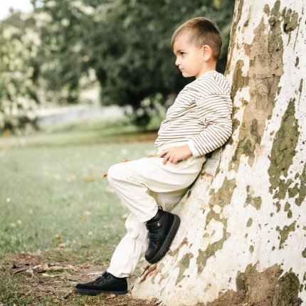 Chaussures enfants barefoot Be Lenka Elio Preschool - All Black