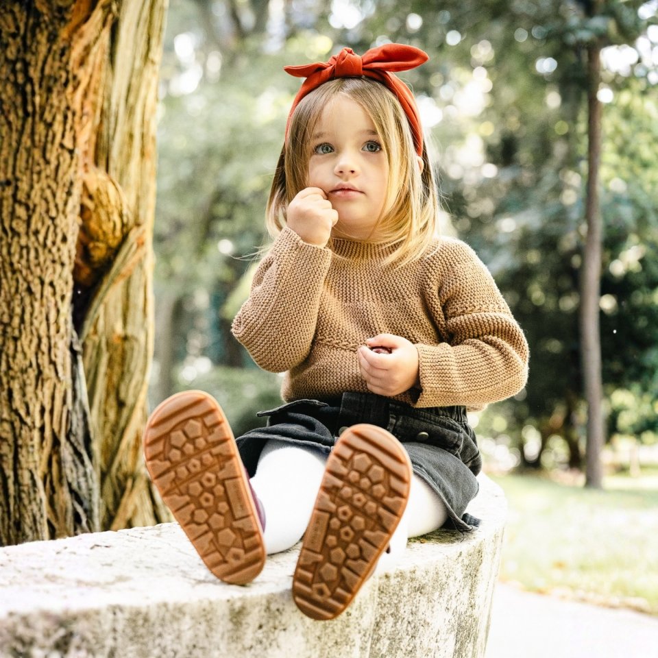 Gyerek barefoot cipők Be Lenka Elio Preschool - Berry
