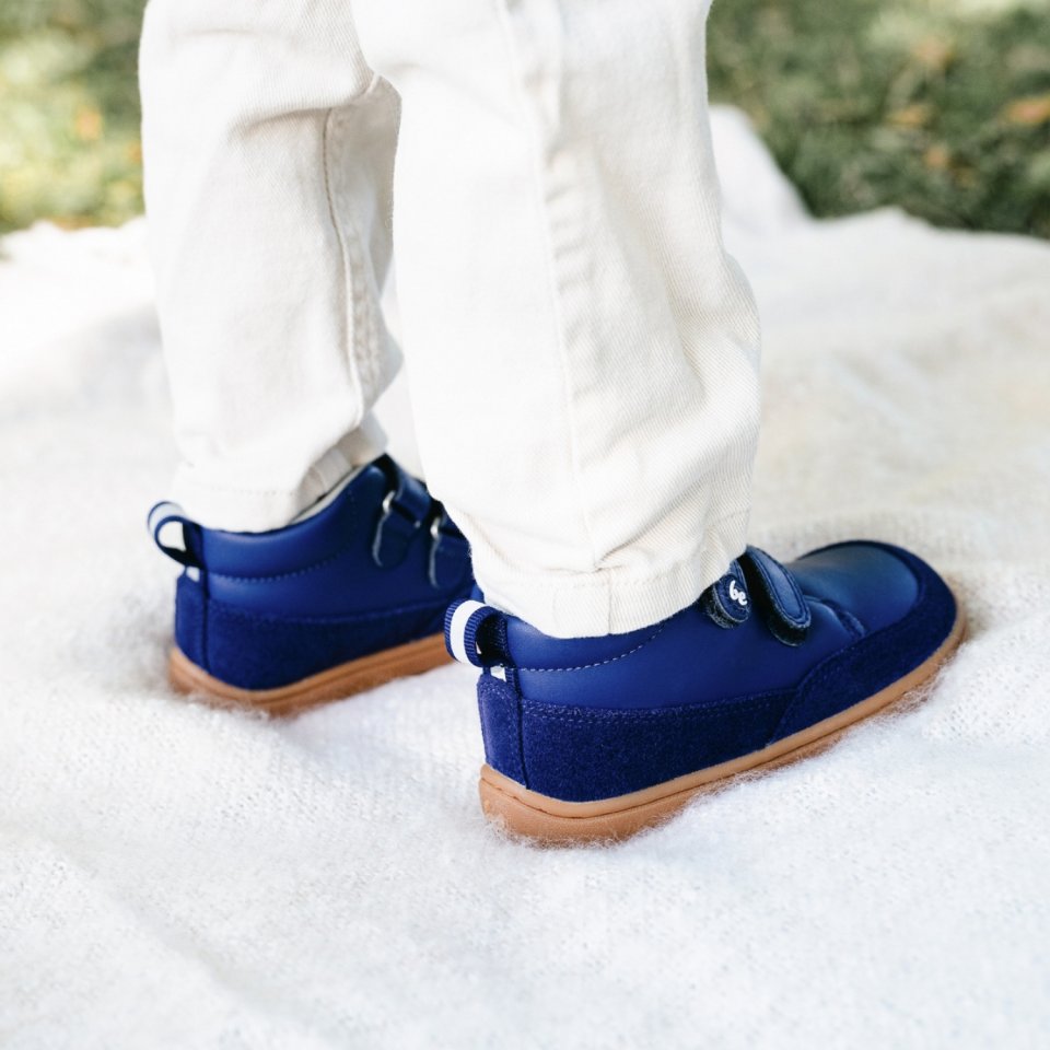 Kids barefoot shoes Be Lenka Elio Preschool - Dark Blue