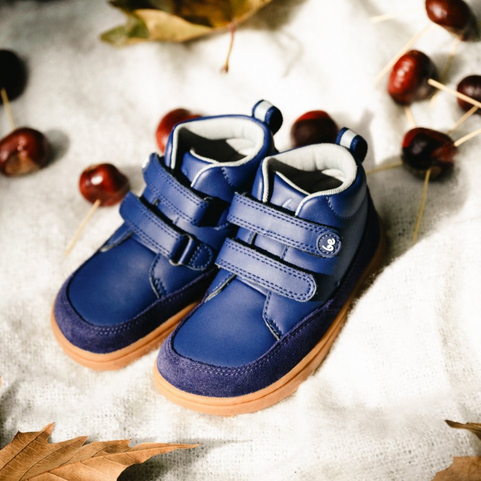Kids barefoot shoes Be Lenka Elio Preschool - Dark Blue