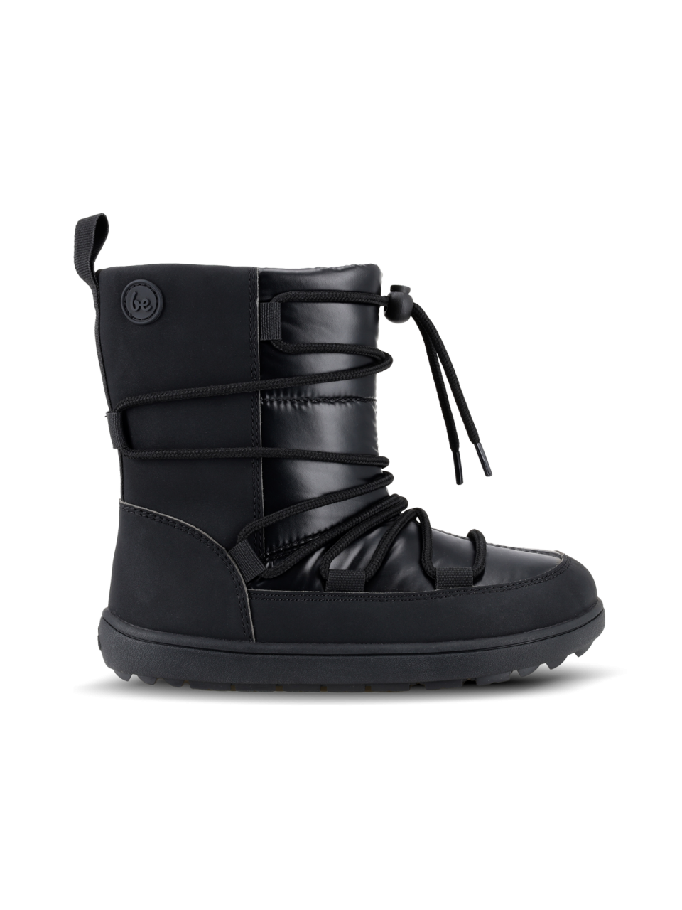 Kids Barefoot Snow Boots Be Lenka Snowfox Kids - All Black