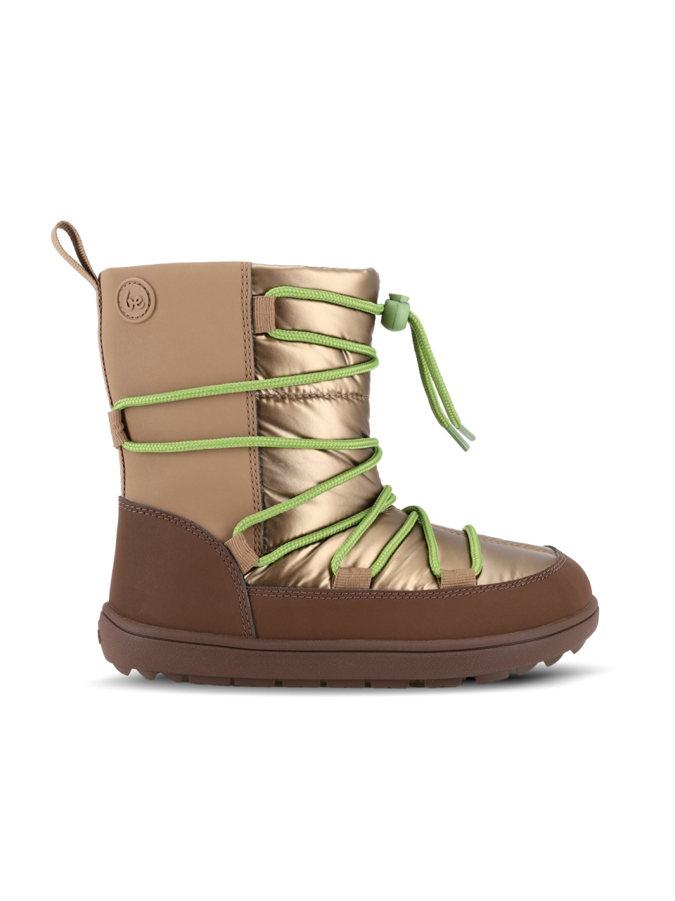 Kids Barefoot Snow Boots Be Lenka Snowfox Kids - Brown