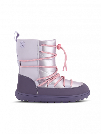 Kids Barefoot Snow Boots Be Lenka Snowfox Kids - Purple