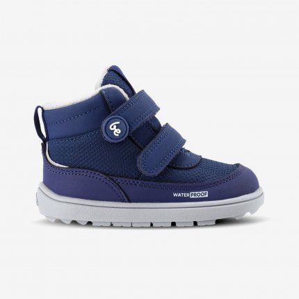 Dětské zimní barefoot boty Be Lenka Zippu Preschool - Navy