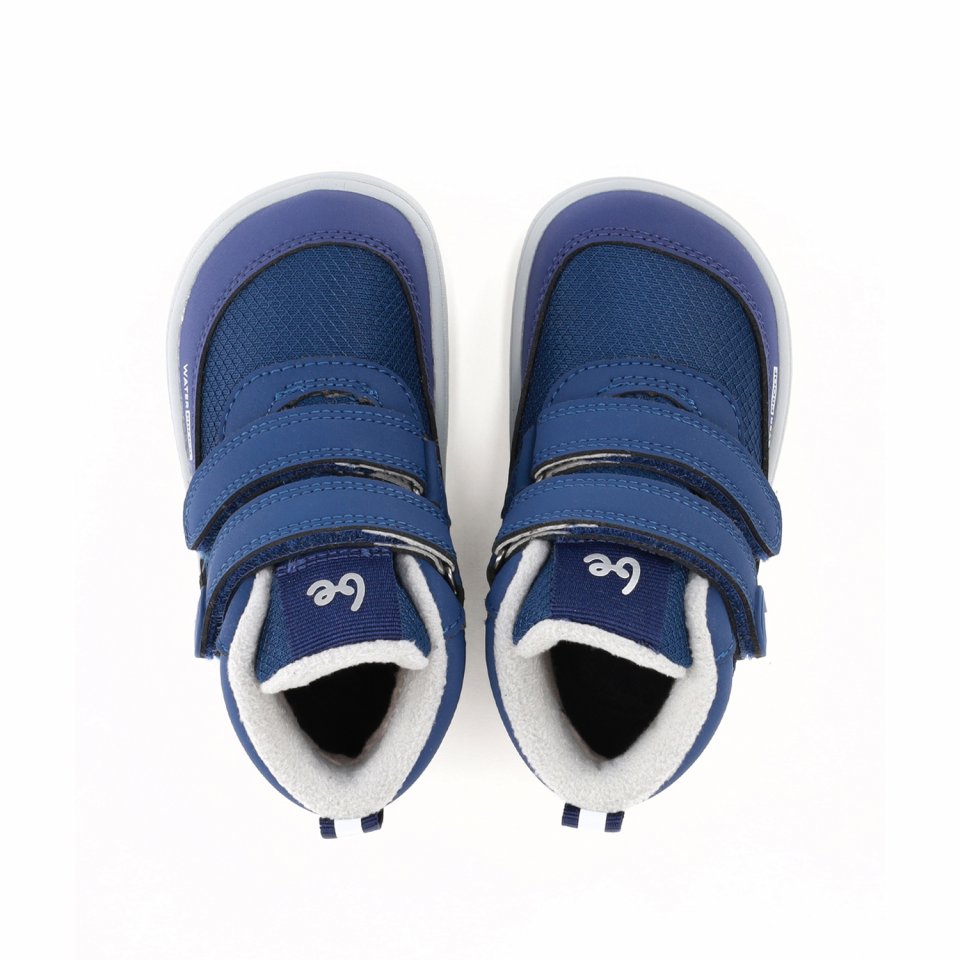 Kids winter barefoot boots Be Lenka Zippu Preschool - Navy