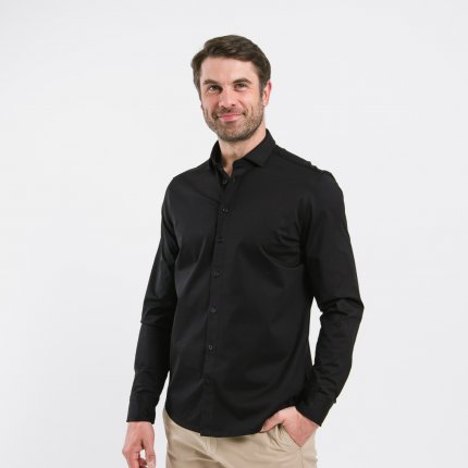 Men’s Shirt Regular Be Lenka Essentials - Jet Black