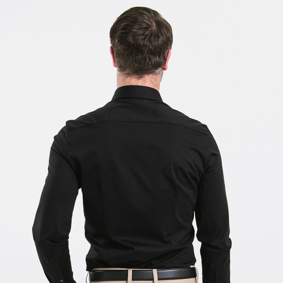 Men’s Shirt Slim Be Lenka Essentials - Jet Black