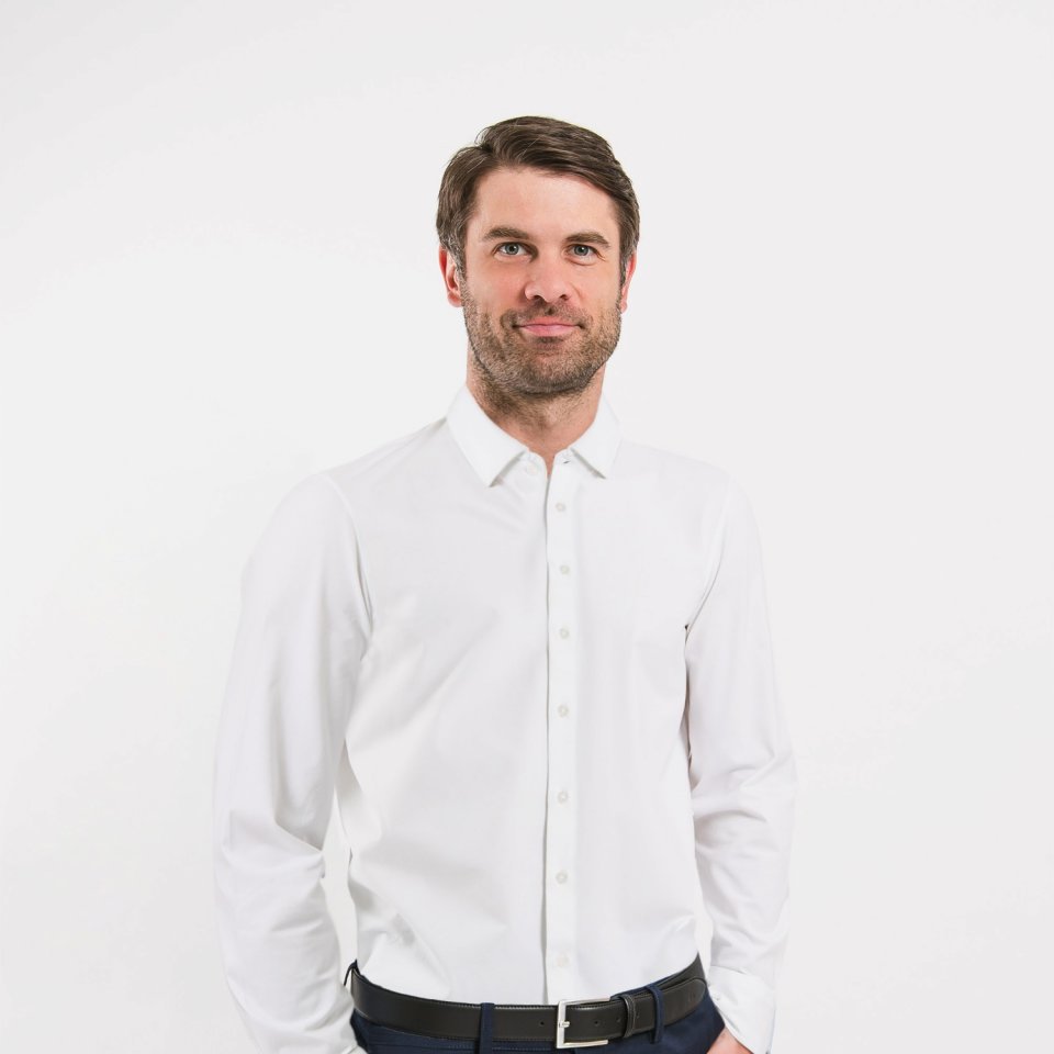 Men’s Shirt Slim Be Lenka Essentials - White