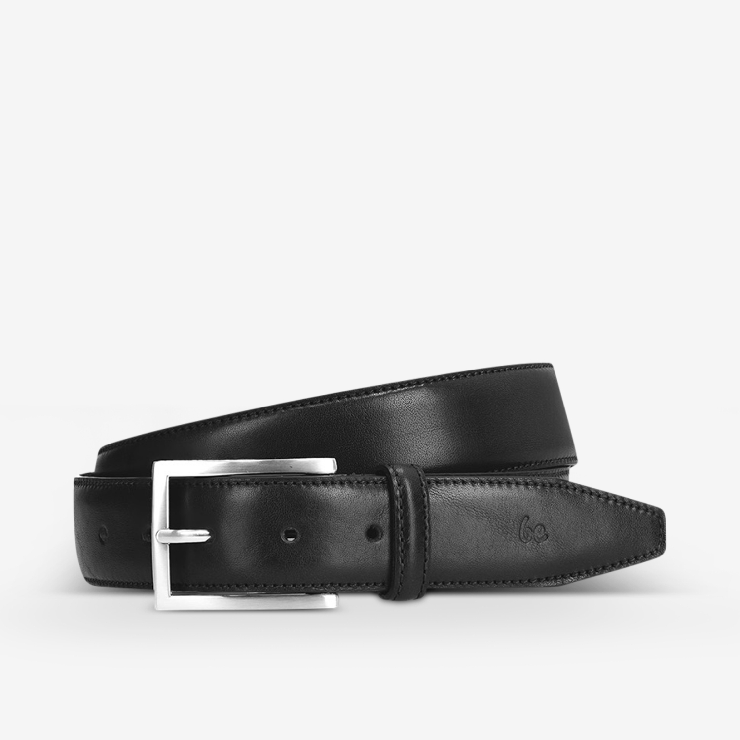 Be Lenka Men’s Belt Be Lenka Essentials - Leather Black in Black, barefoot shoe