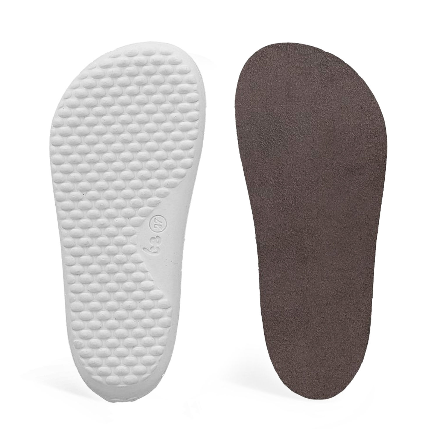 Be Lenka Replacement insole Kids All-year Grey for the KidsComfort sole in Black, barefoot foot-care
