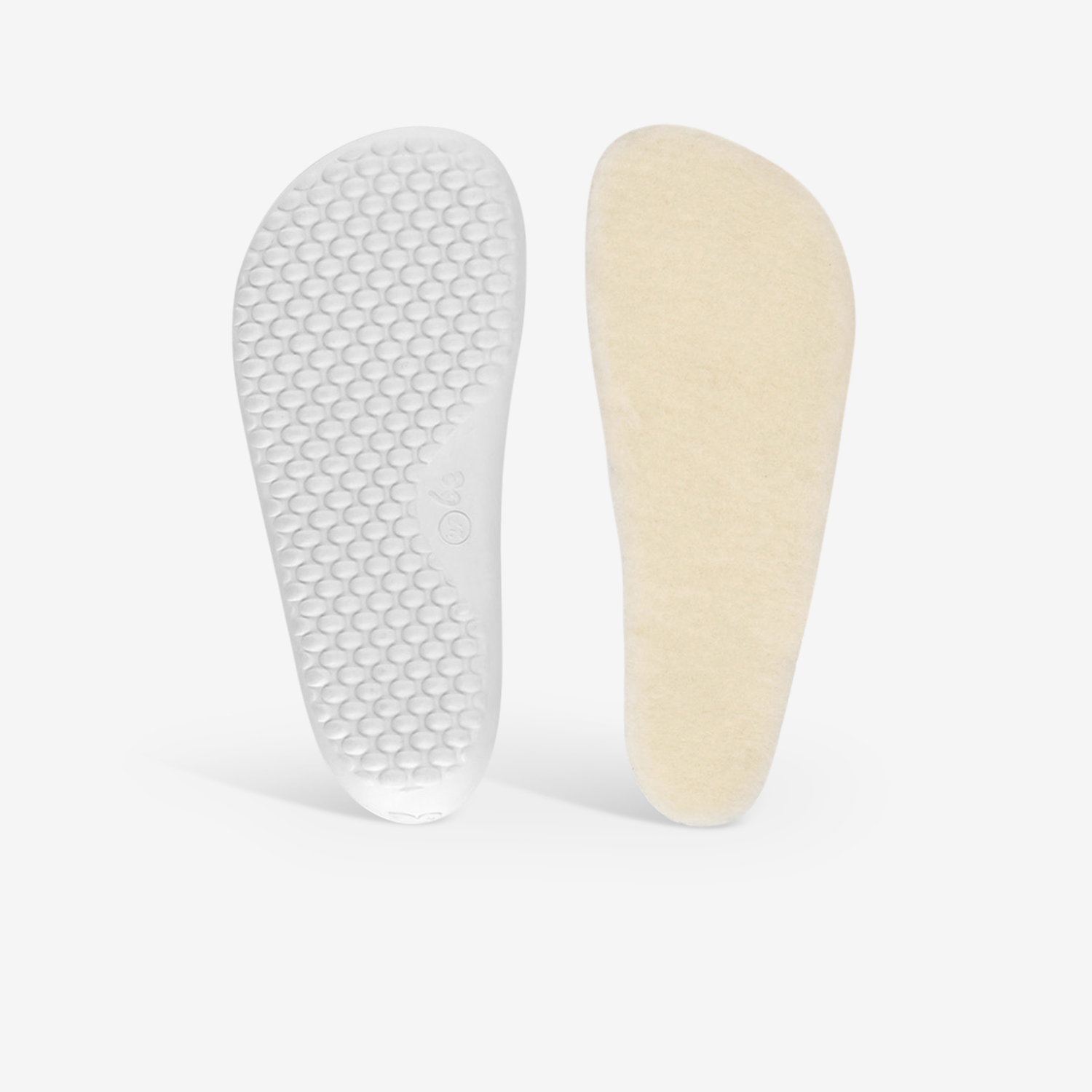 Be Lenka Replacement insole ThermoMax Wool for the KidsComfort sole in Black, barefoot foot-care