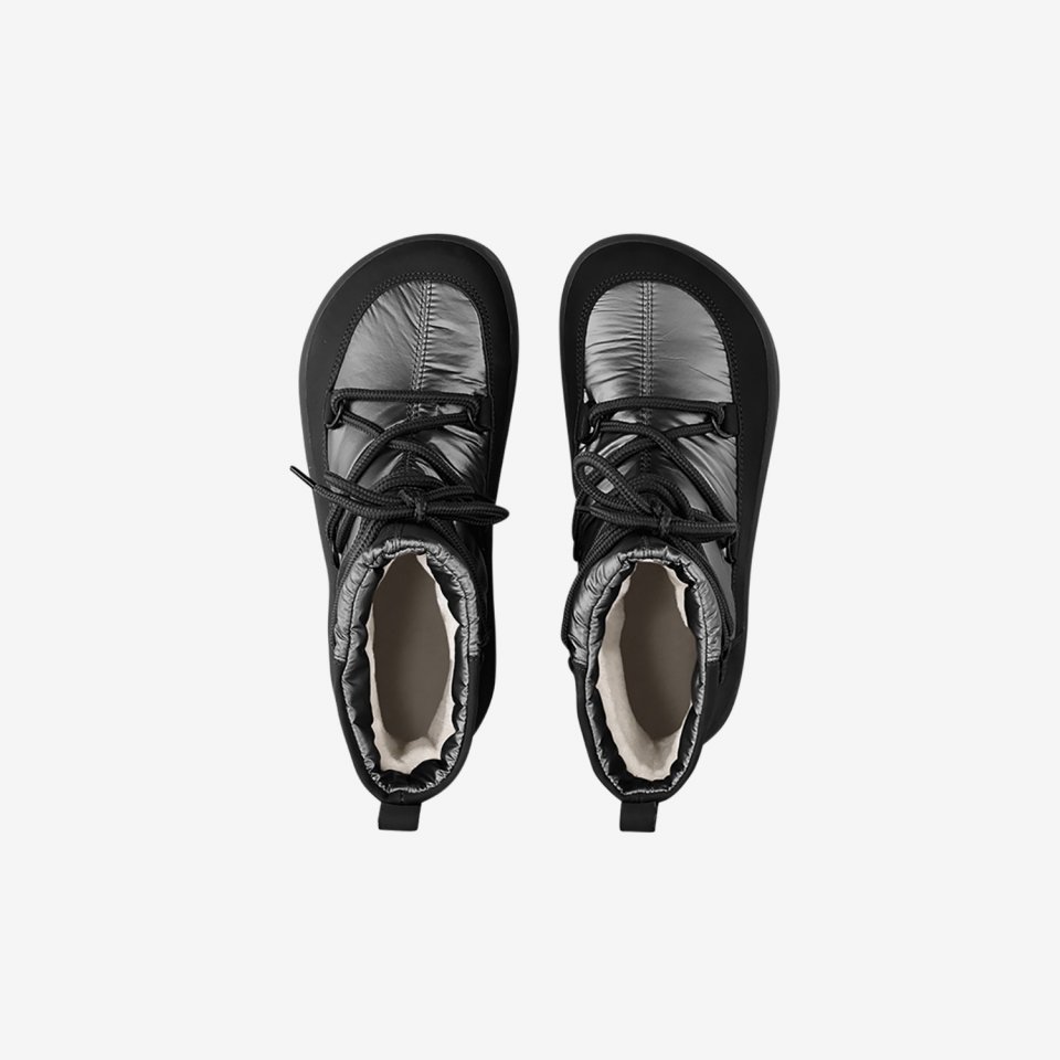 Winter Barefoot Boots Be Lenka Snowfox Woman - Black