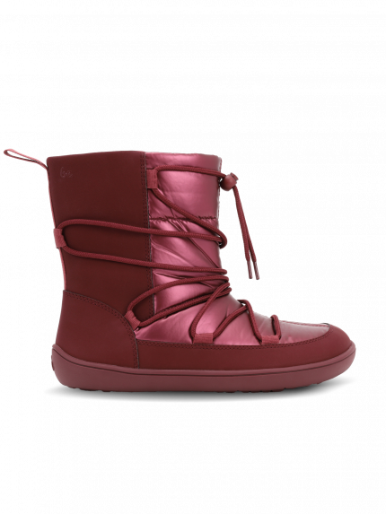 Barefoot snehule Be Lenka Snowfox Woman Vegan - Burgundy