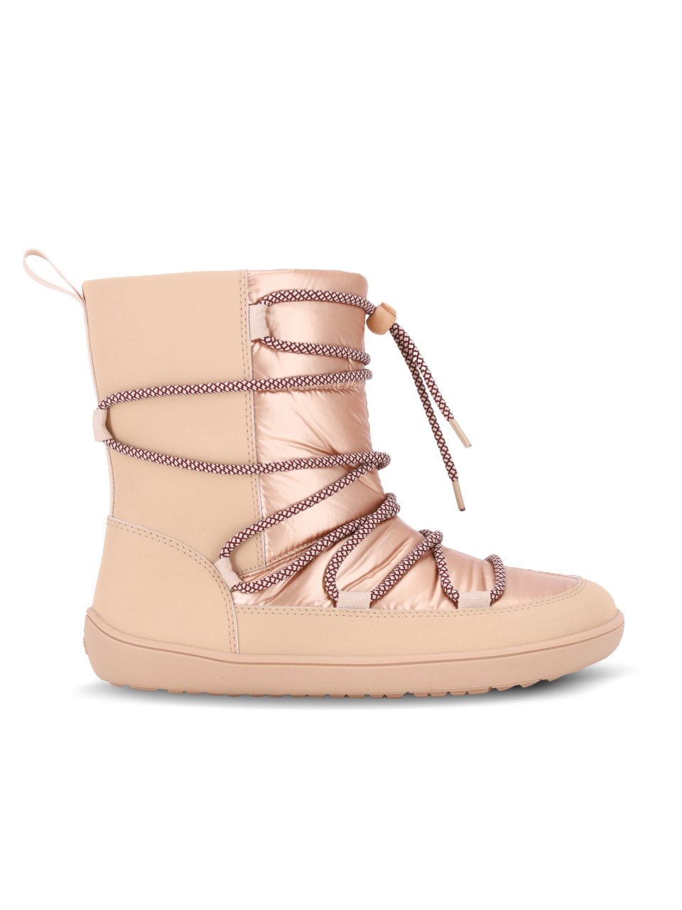Barefoot Snow Boots Be Lenka Snowfox Woman Vegan - Copper