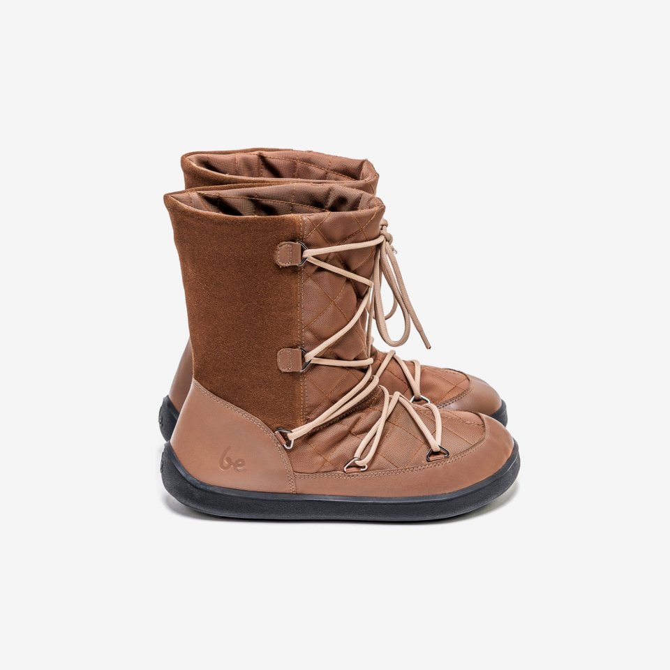 Winter Barefoot Boots Be Lenka Snowfox (Women) - Dark Brown