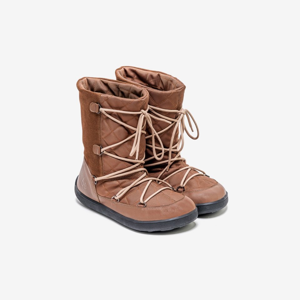 Winter Barefoot Boots Be Lenka Snowfox (Women) - Dark Brown