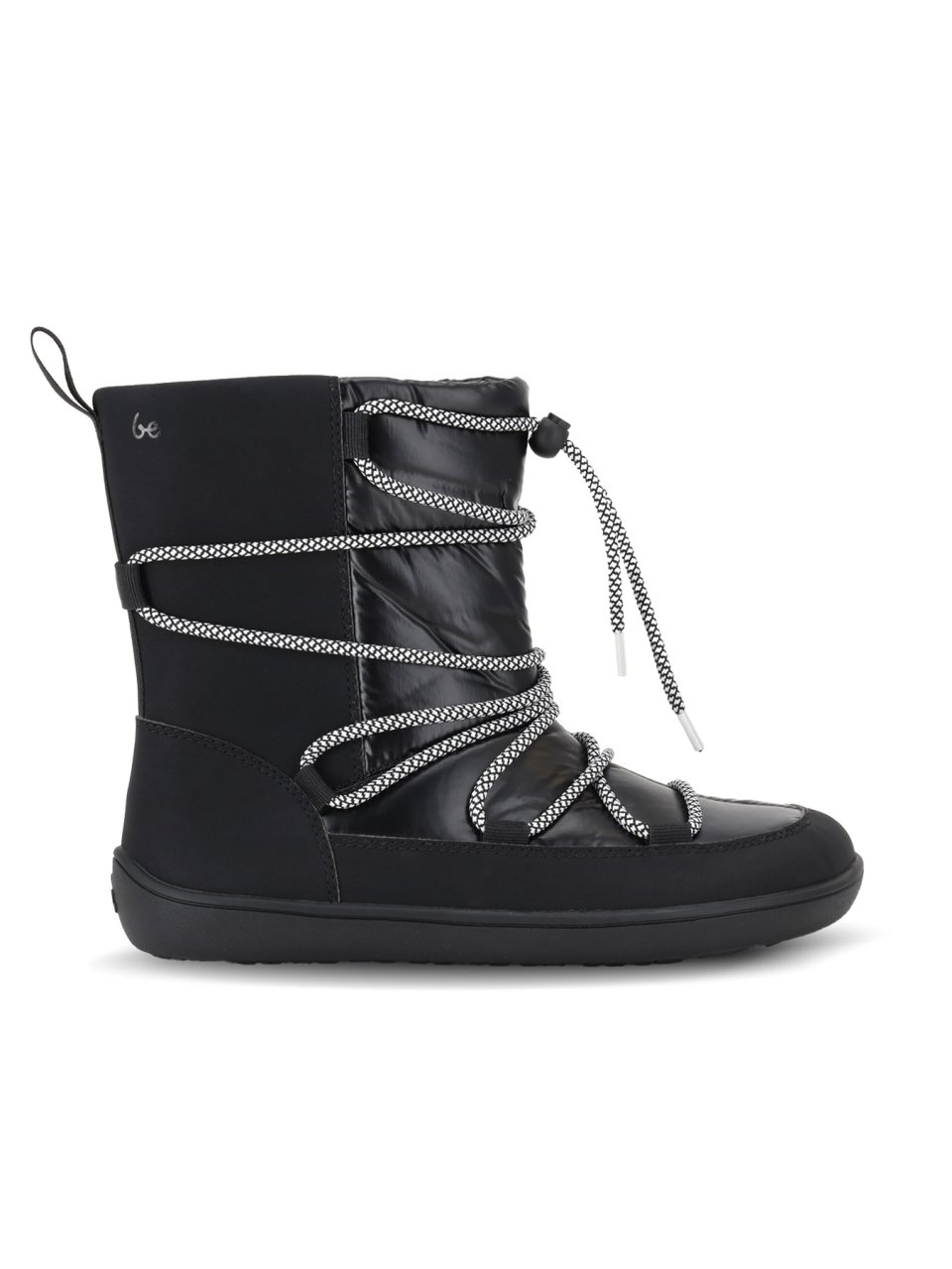Barefoot snehule Be Lenka Snowfox Woman Vegan - Matt Black