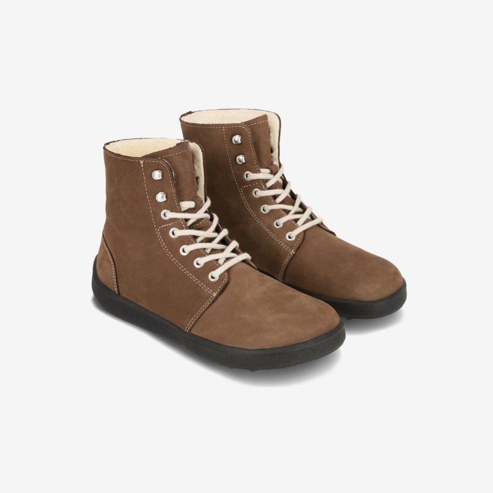 Chaussures Barefoot d'hiver Be Lenka Winter 3.0 - Chocolate