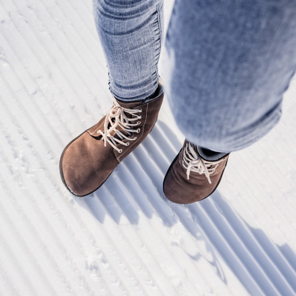 Chaussures Barefoot d'hiver Be Lenka Winter 3.0 - Chocolate