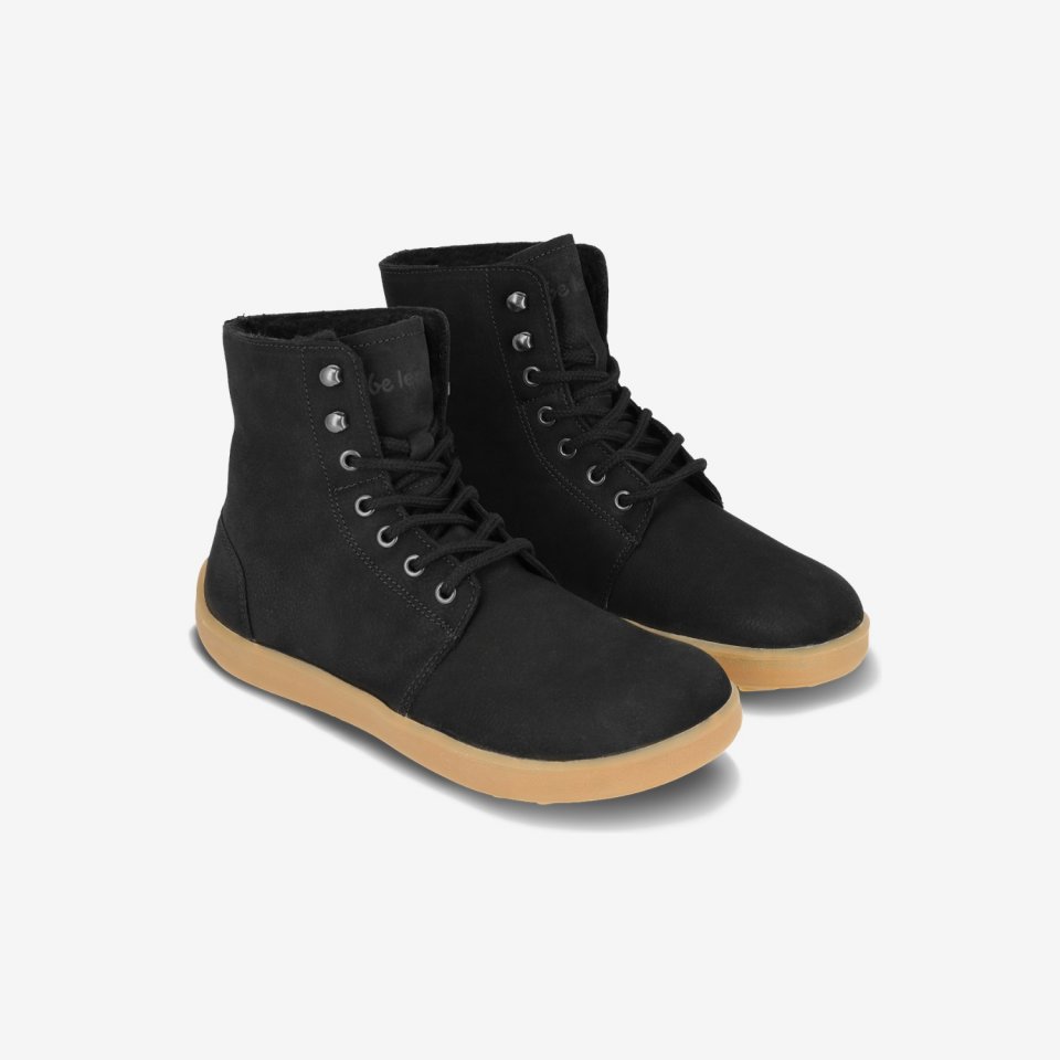 Winter Barefoot Boots Be Lenka Winter 3.0 - Matt Black