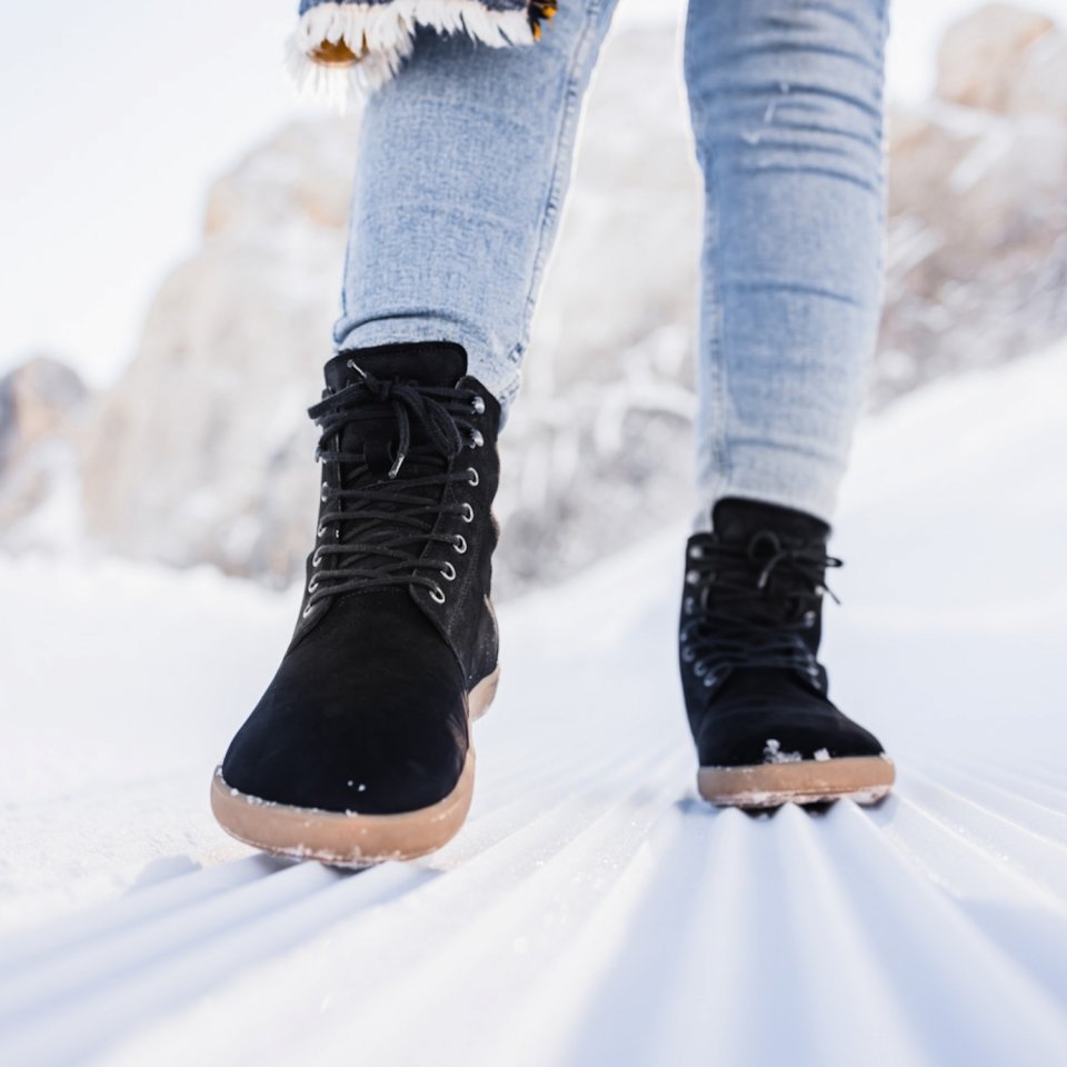 Winter Barefoot Boots Be Lenka Winter 3.0 - Matt Black
