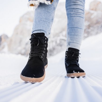 Winter Barefoot Boots Be Lenka Winter 3.0 - Matt Black