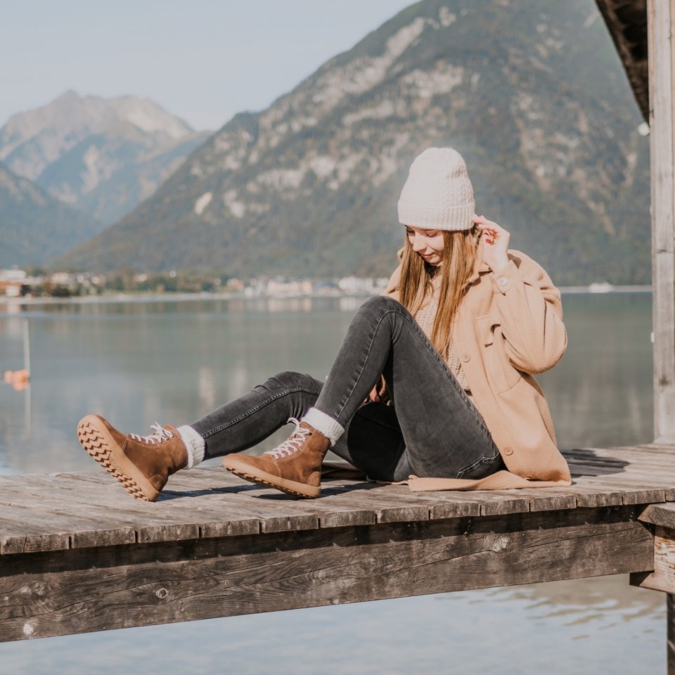 Chaussures Barefoot d'hiver Be Lenka Winter 3.0 - Walnut Brown