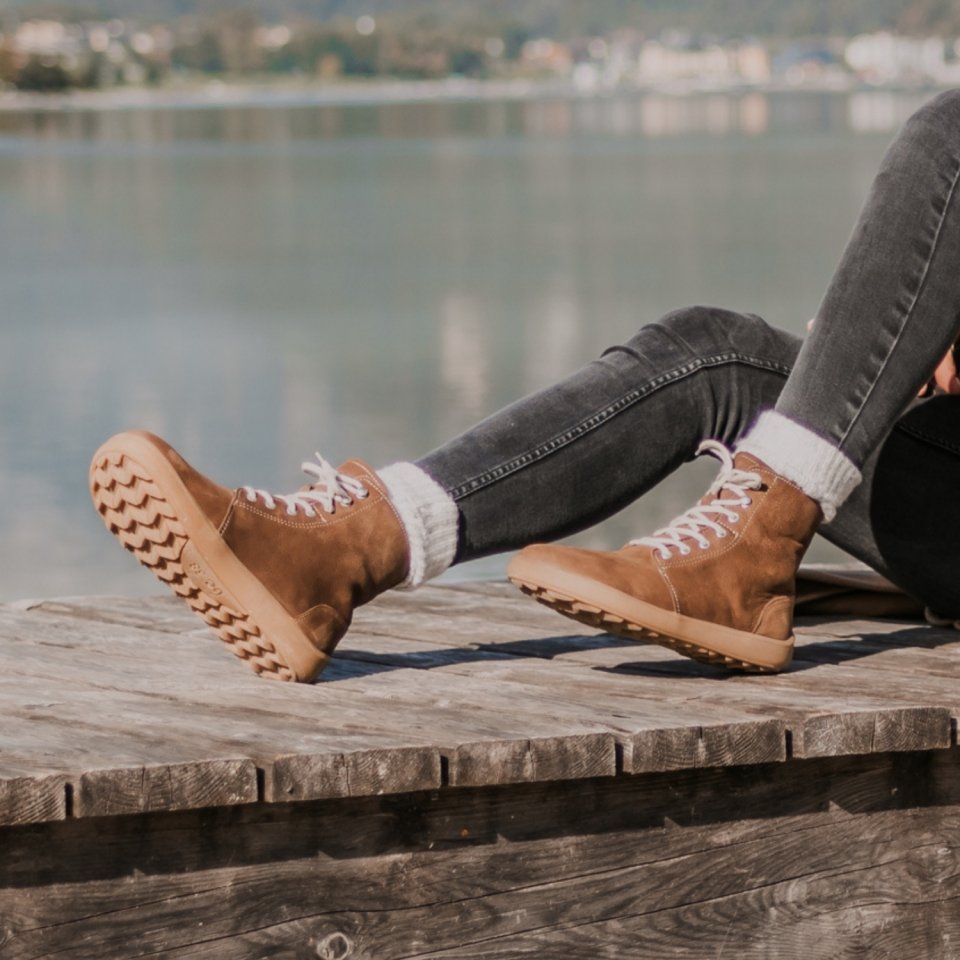 Chaussures Barefoot d'hiver Be Lenka Winter 3.0 - Walnut Brown